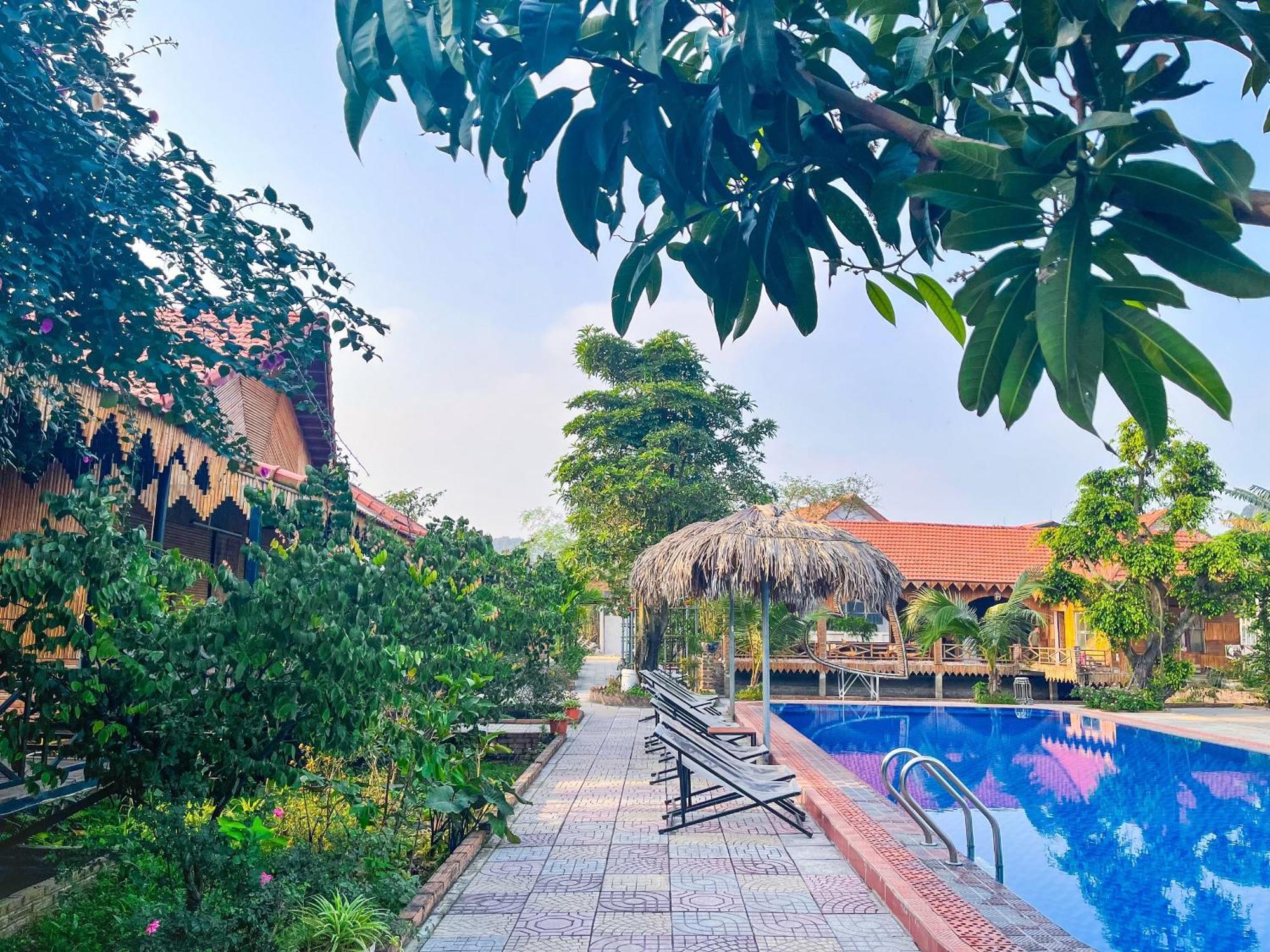 Trang An Quynh Trang Happy Homestay & Garden Ninh Binh Exterior foto