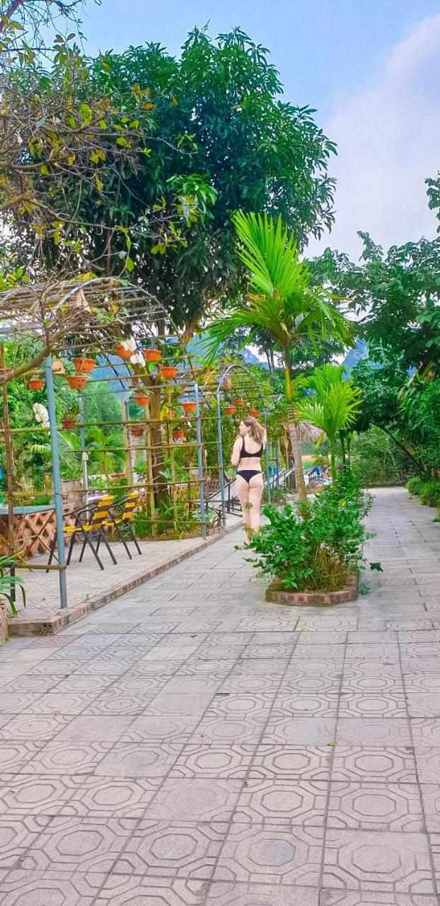 Trang An Quynh Trang Happy Homestay & Garden Ninh Binh Exterior foto
